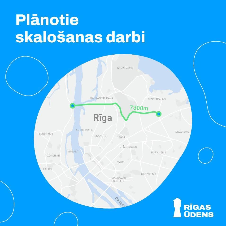 Plānoti ūdensvada skalošanas darbi!
